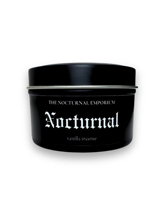 Nocturnal Tin Candle