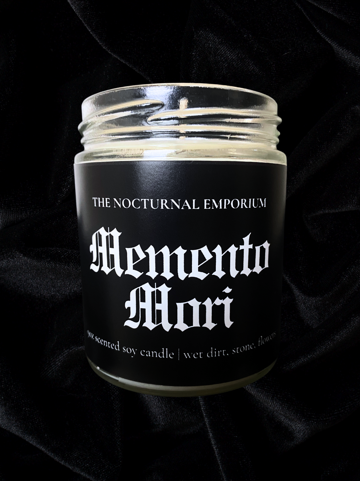 Memento Mori Jar Candle