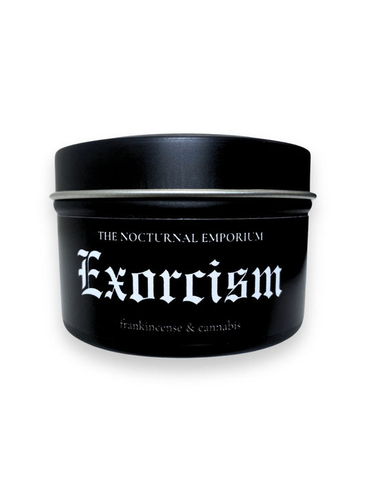 Exorcism Tin Candle