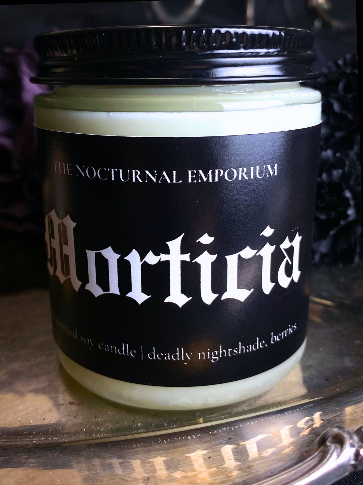 Morticia Jar Candle